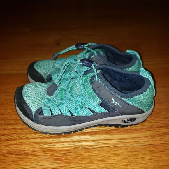 Chaco Outcross Teal water shoes - Picture 3 of 7
